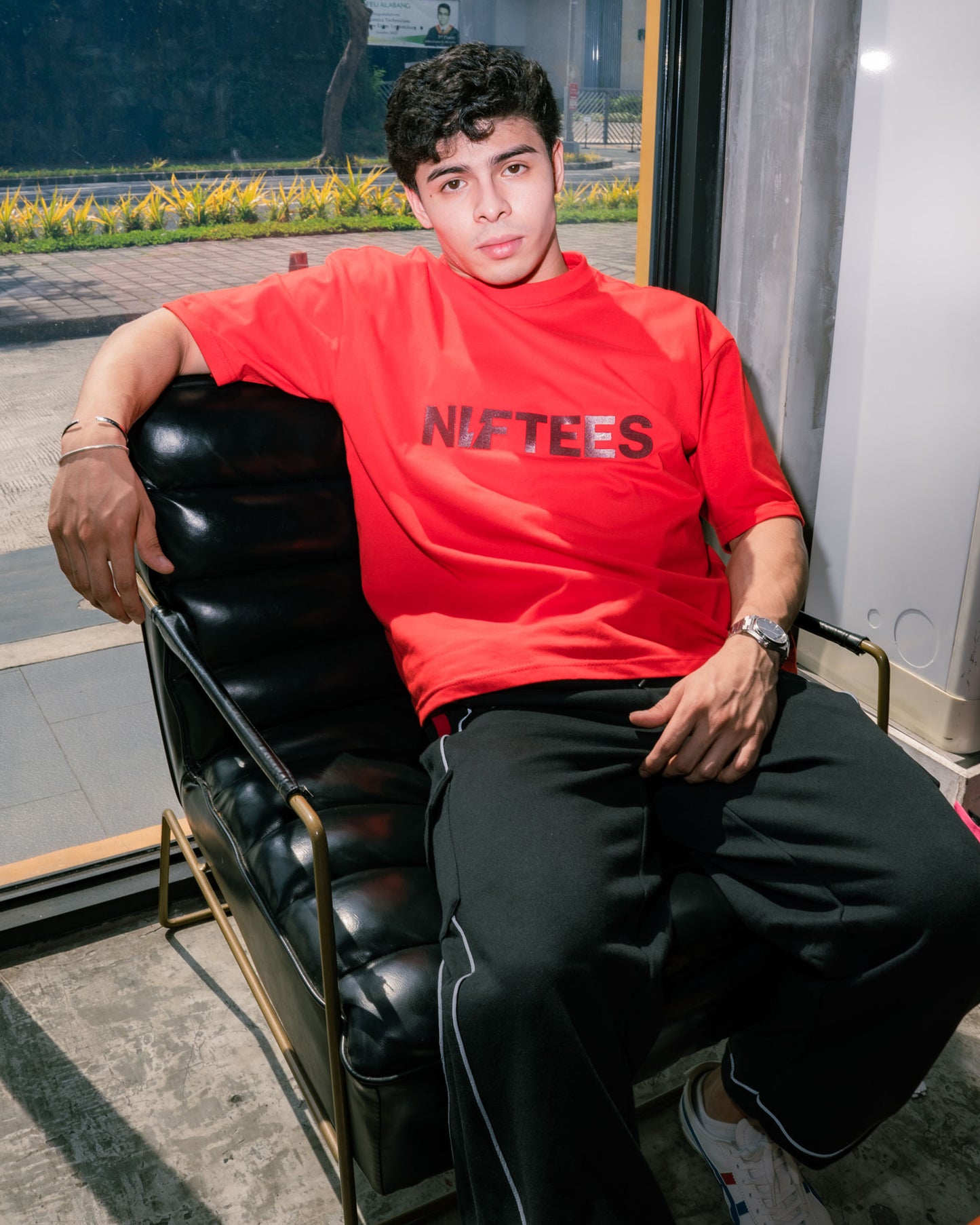 Originals Logo Box Tee - Red