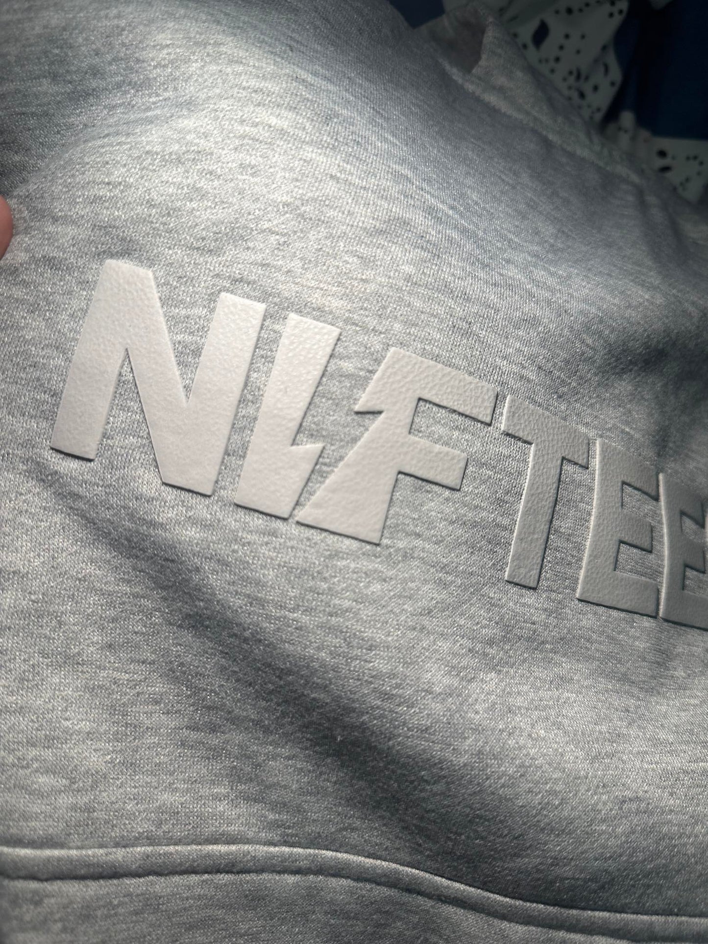 Originals Logo Box Hoodie - Heather Grey