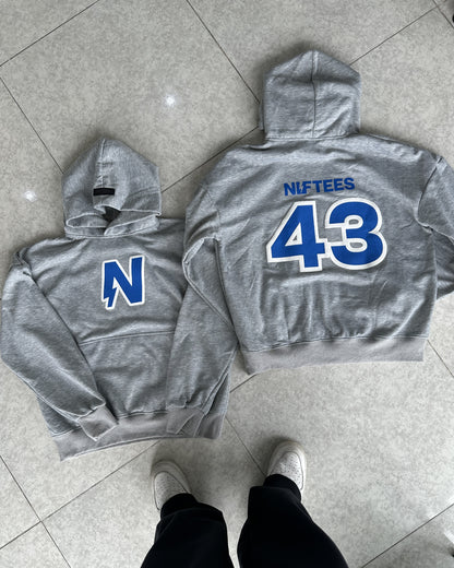 N Jersey 43 Boxy Hoodie