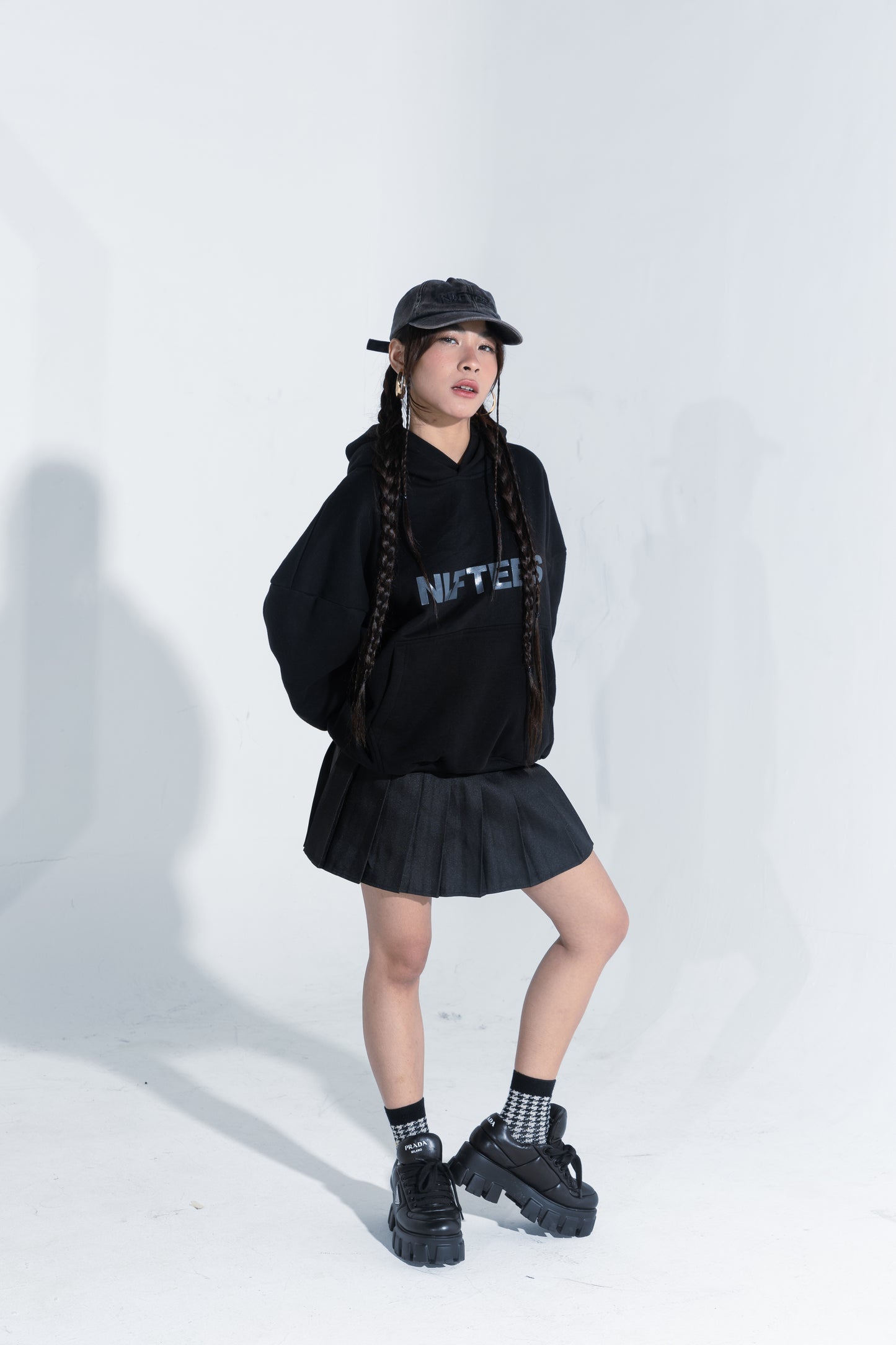 Originals Logo Box Hoodie - Black (Pre-order)