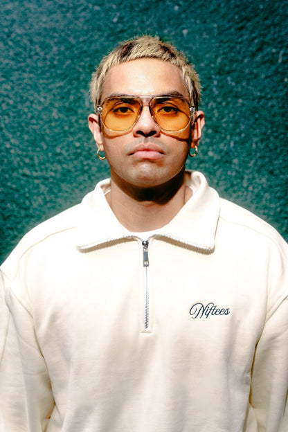 Grandeur Quarter Zip Sweater