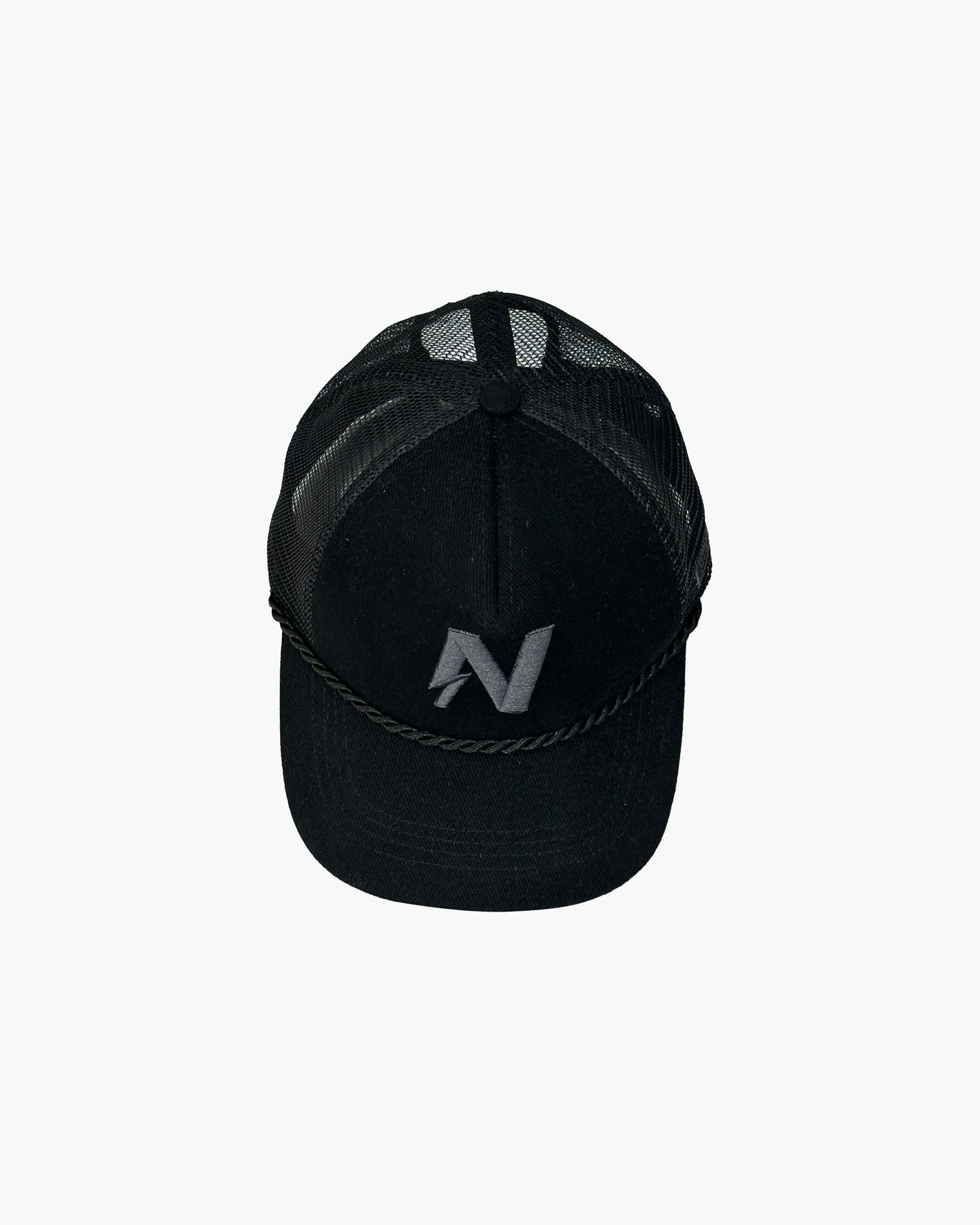 N Trucker Cap - Black