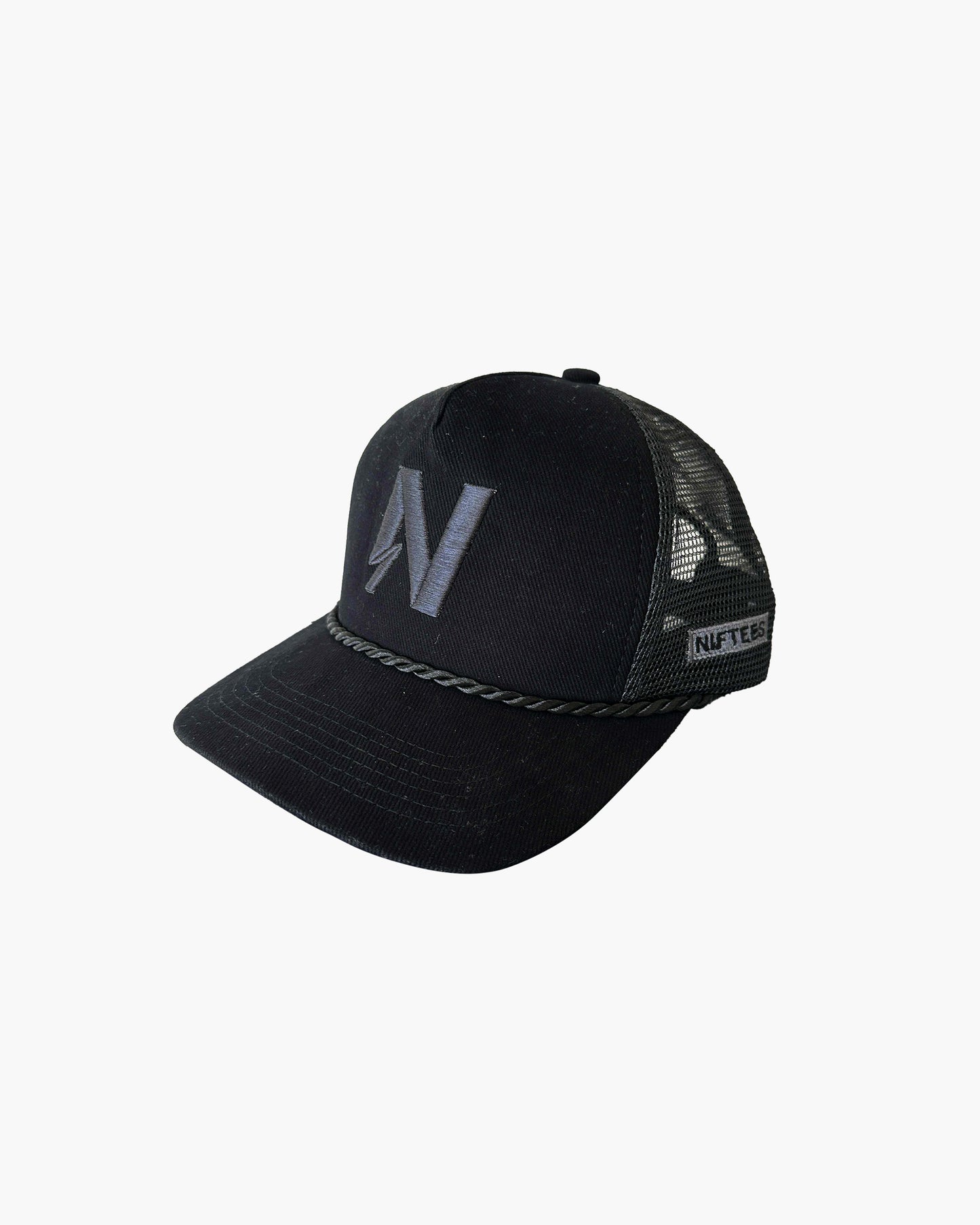 N Trucker Cap - Black