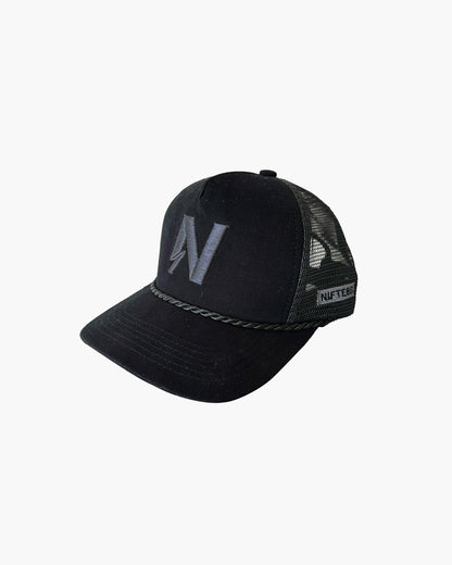 N Trucker Cap - Black