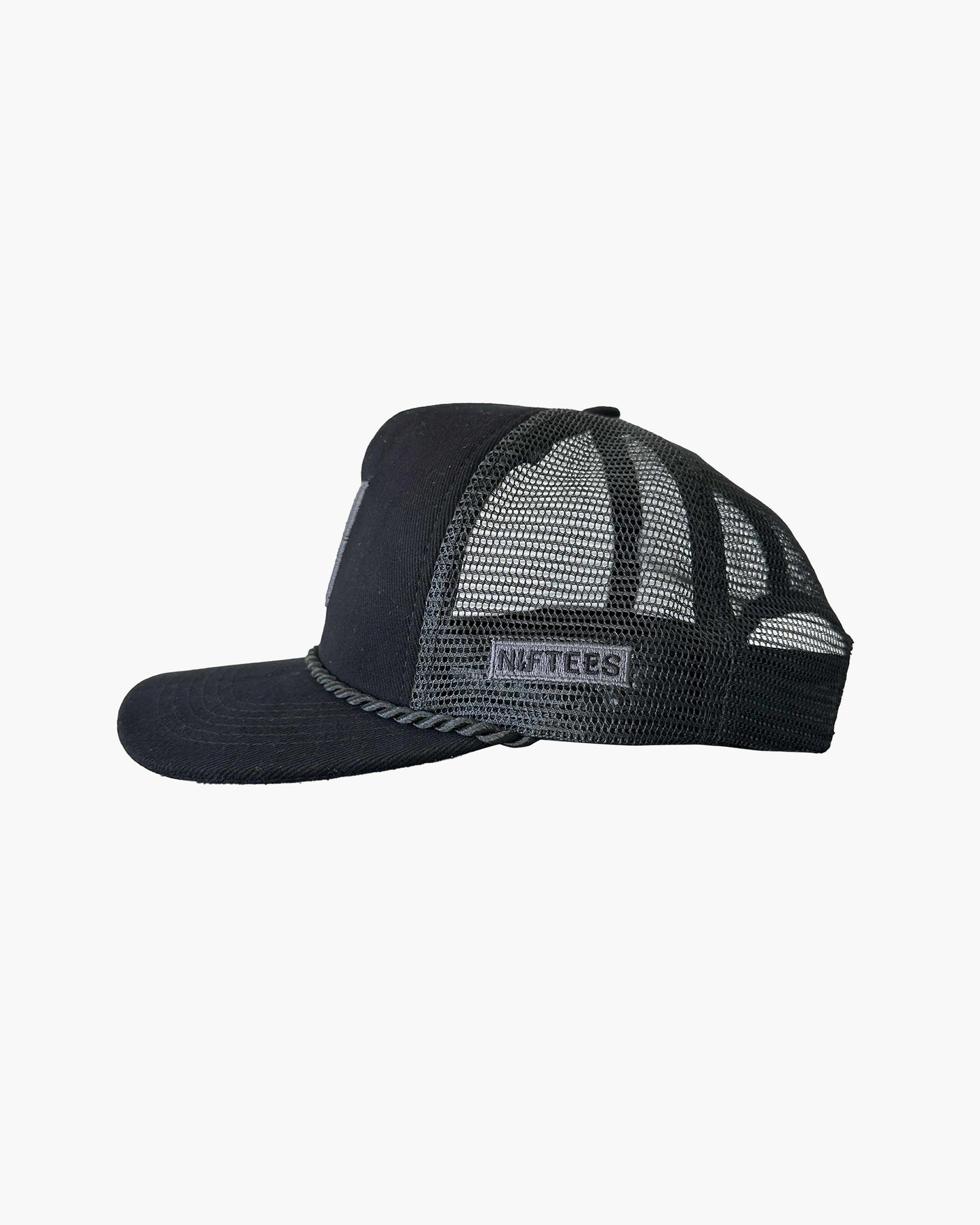 N Trucker Cap - Black
