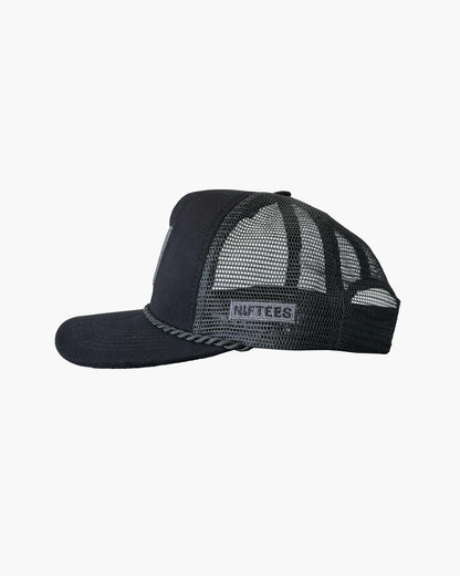 N Trucker Cap - Black