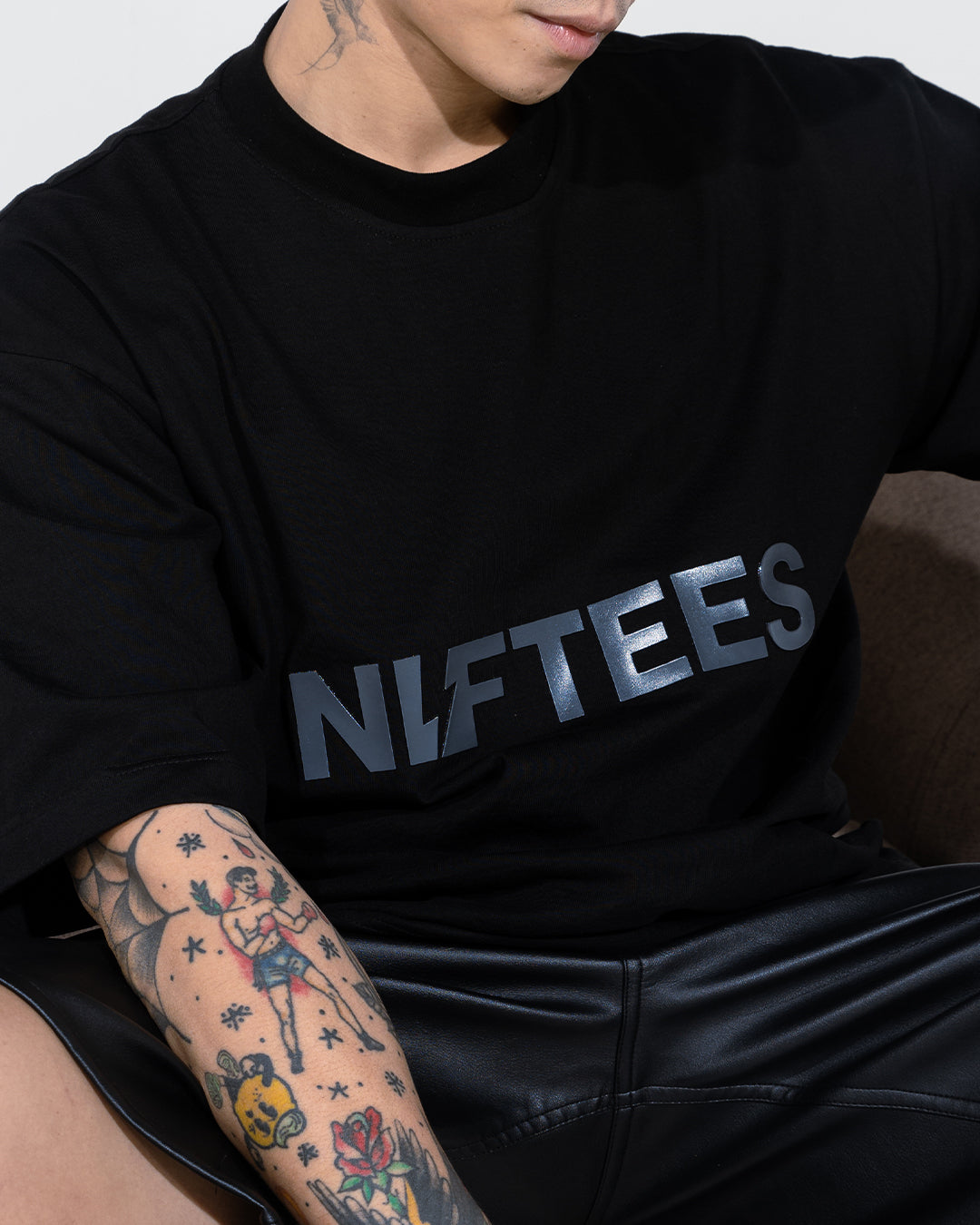 Originals Logo Box Tee - Black