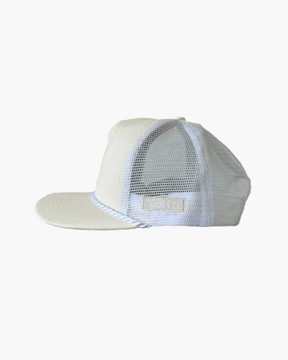 N Trucker Cap - Cream