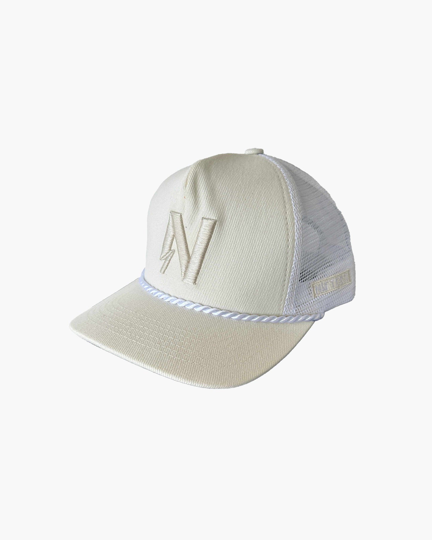 N Trucker Cap - Cream