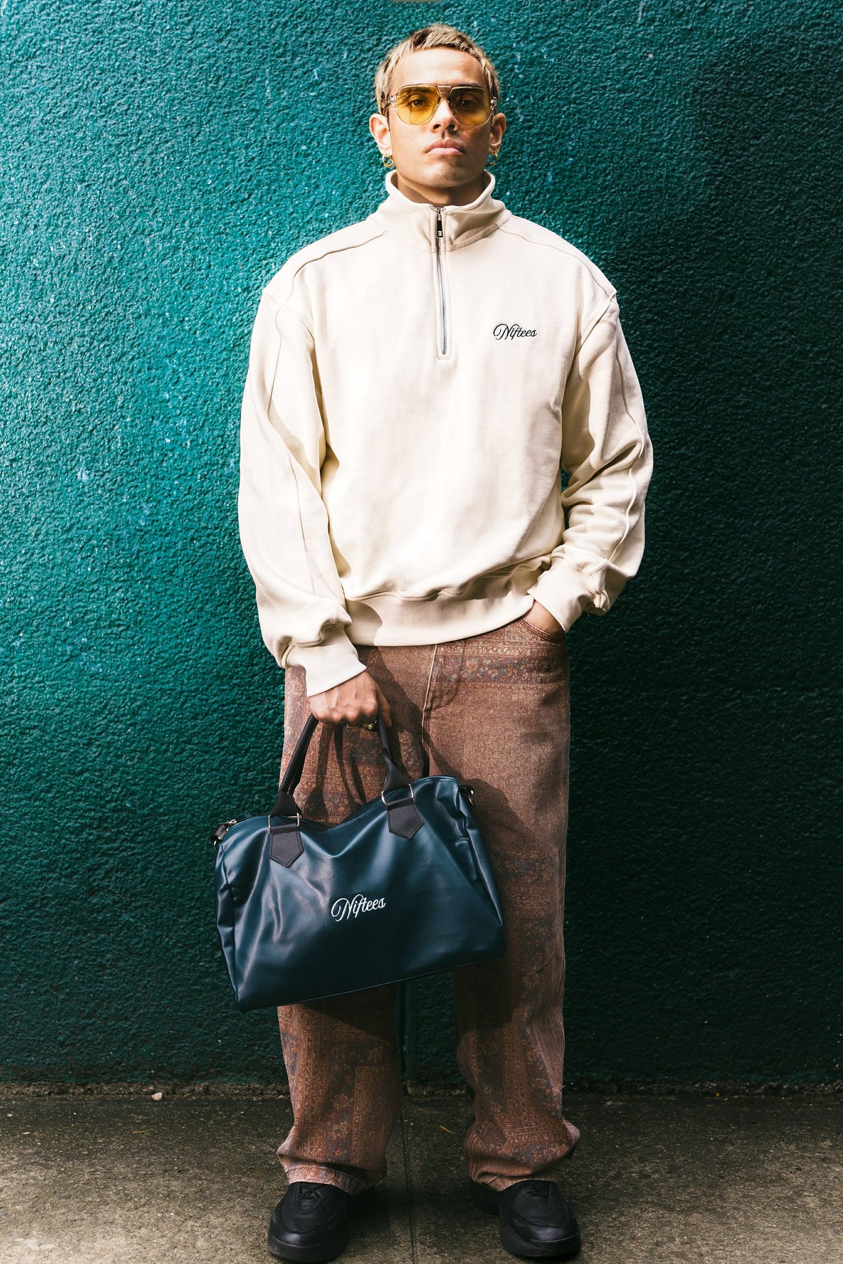 Grandeur Quarter Zip Sweater