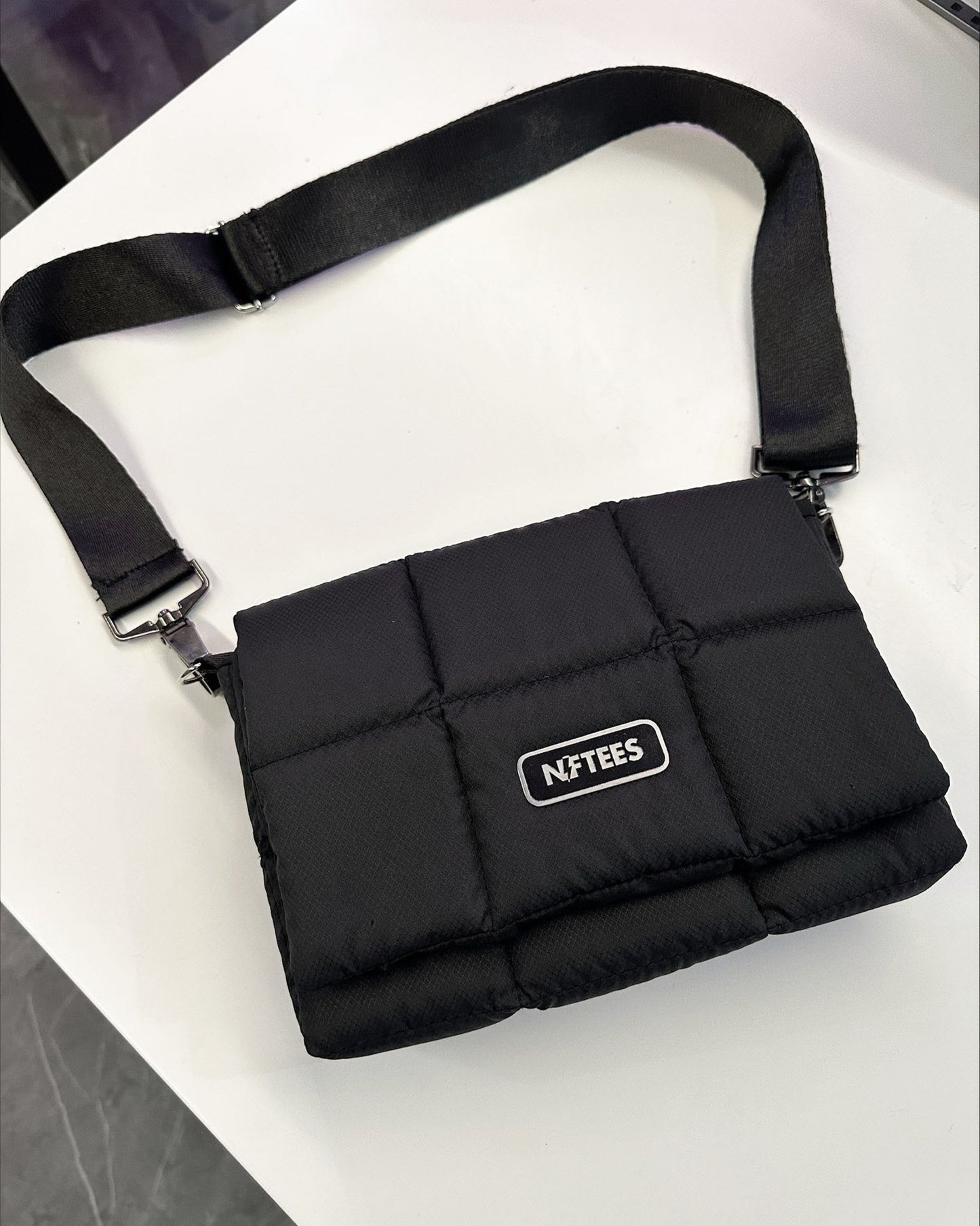 Cross Body Puffer Bag