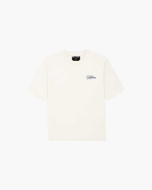 Grandeur Slim Fit Tee - Cream